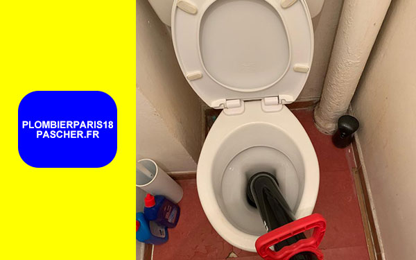 Débouchage canalisation Paris 18
