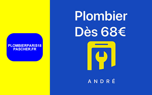 plombier Paris 18ème pas cher